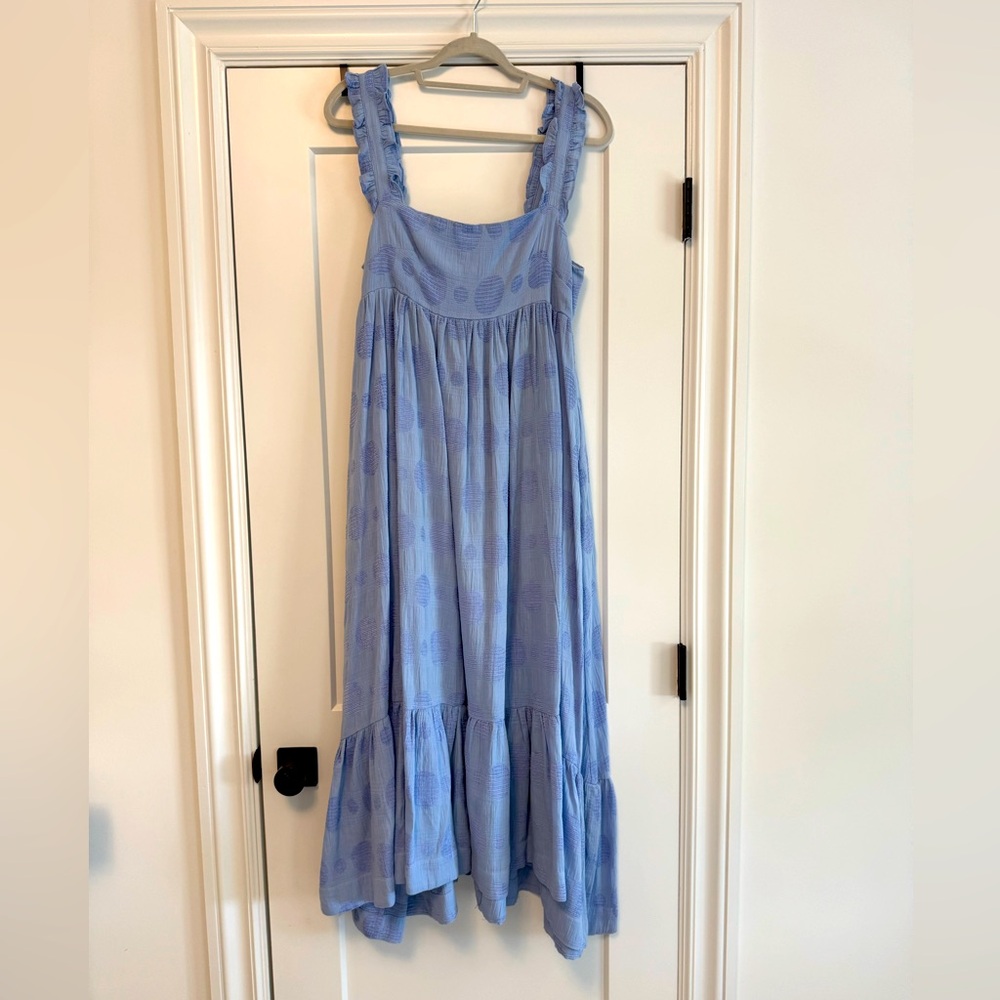 Blue Miou Muse Maxi Sundress